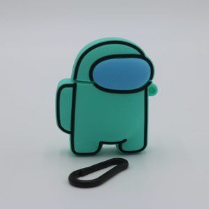 Among Us Earbud Case with removable clip